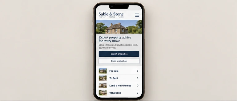Sable & Stone original concept layout